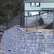 residential brick wall